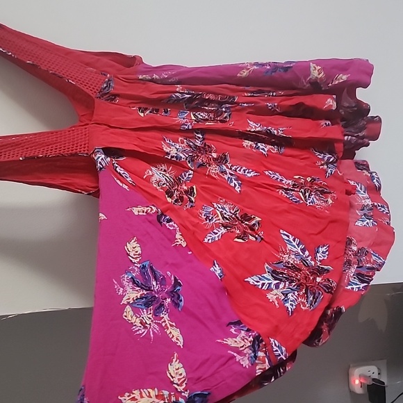 Free People Thought It Was A Dream Printed Mini Dress (Size XS) - Picture 4 of 8